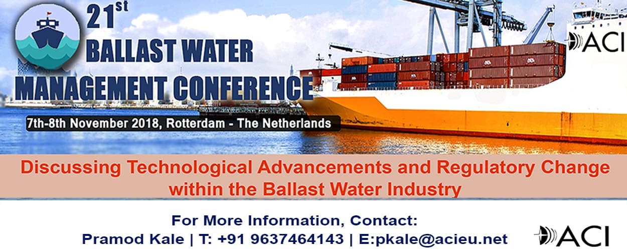 21st Ballast Water Management Conference